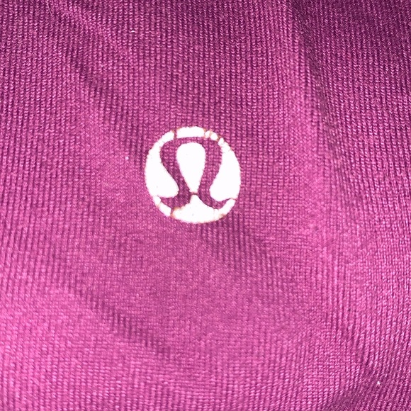 Lululemon purple leggings Sz 4 - Picture 4 of 5